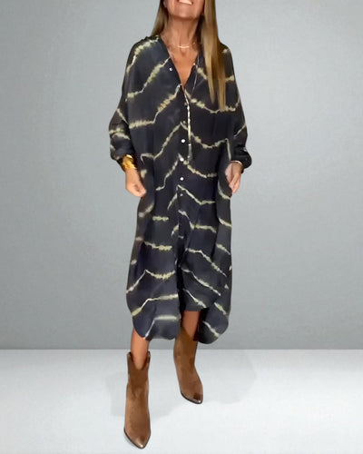 The Julia Striped Maxi Dress