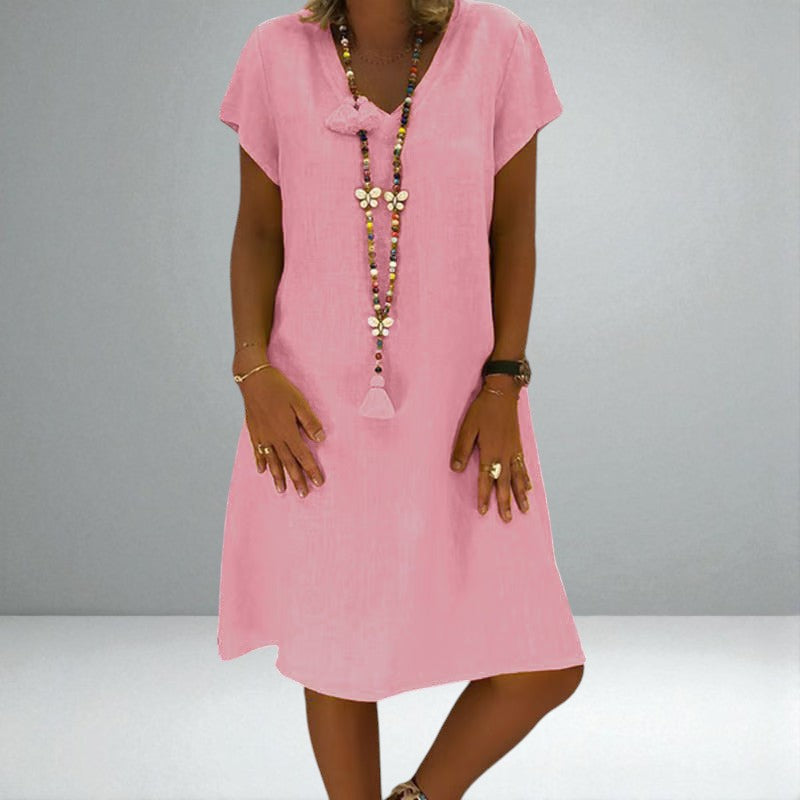 The Lila V-Neck Dress