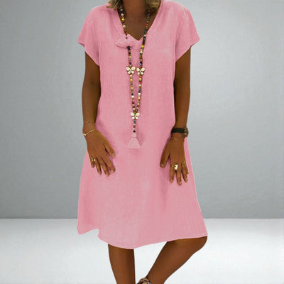 The Lila V-Neck Dress