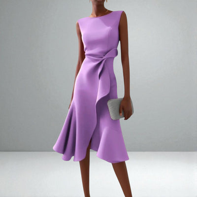The Juliette Draped Midi Dress