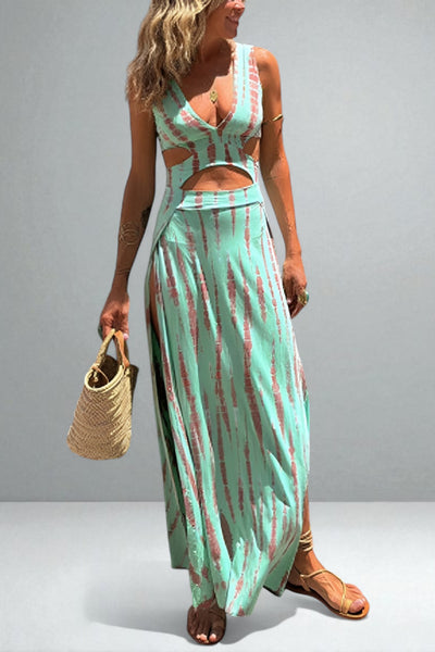 The Bianca Cut-Out Cotton Dress