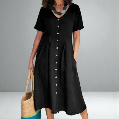 The Yasmin Buttoned Dress