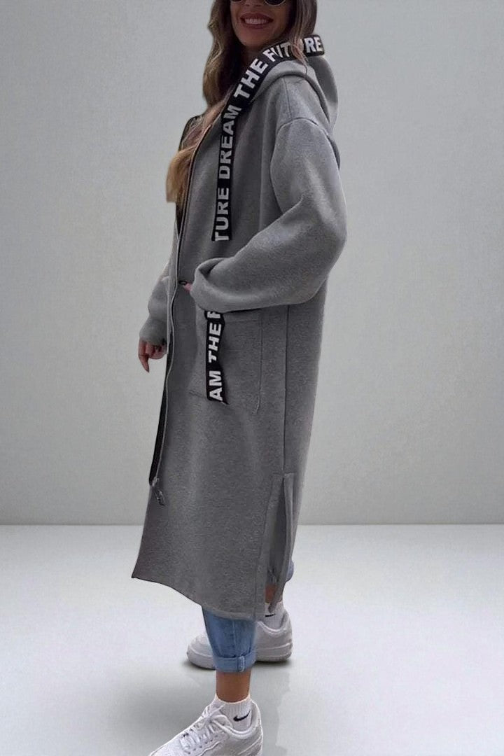 The Mila Hooded Long Coat