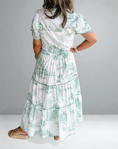 The Eloise Toile Maxi Dress
