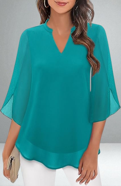 The Sylvie V-Neck Top