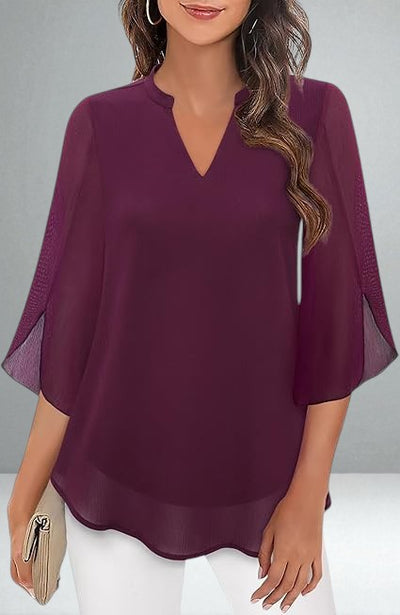 The Sylvie V-Neck Top