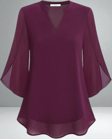 The Sylvie V-Neck Top