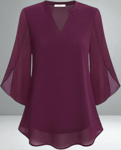 The Sylvie V-Neck Top