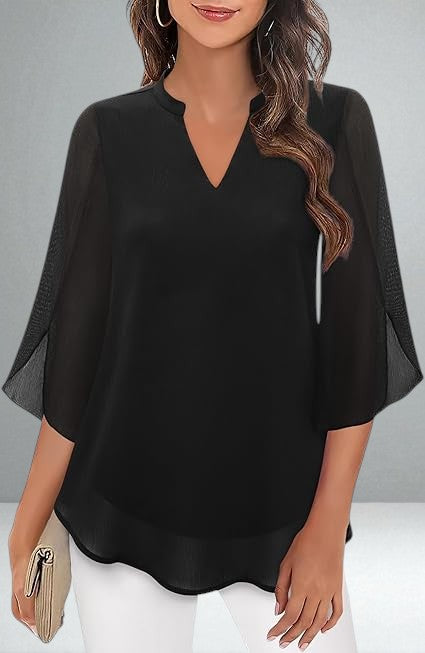 The Sylvie V-Neck Top