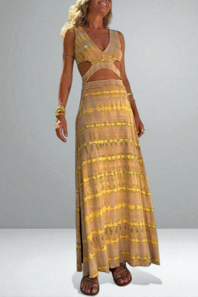 The Bianca Cut-Out Cotton Dress