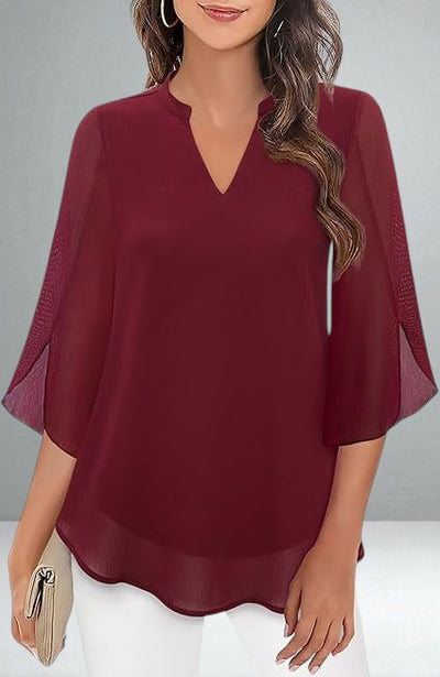 The Sylvie V-Neck Top