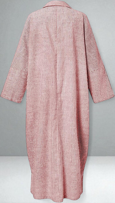 The Victoria Striped Shirt Dress