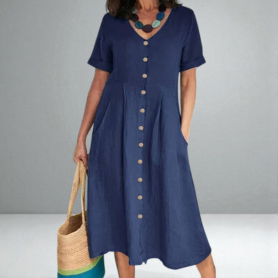 The Yasmin Buttoned Dress