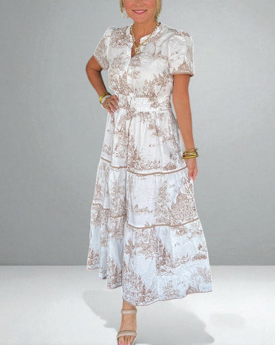 The Eloise Toile Maxi Dress