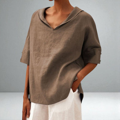 The Zoe Relaxed Blouse