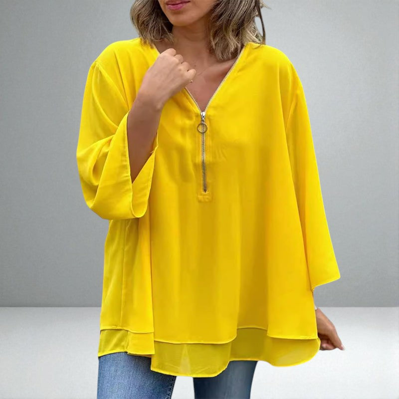 The Heidi Zip Top