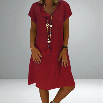 The Lila V-Neck Dress
