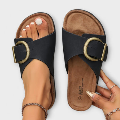 The Olivia Slip-On Sandals
