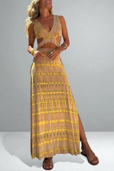 The Bianca Cut-Out Cotton Dress