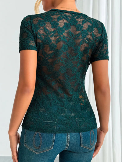 The Emilia Lace Top