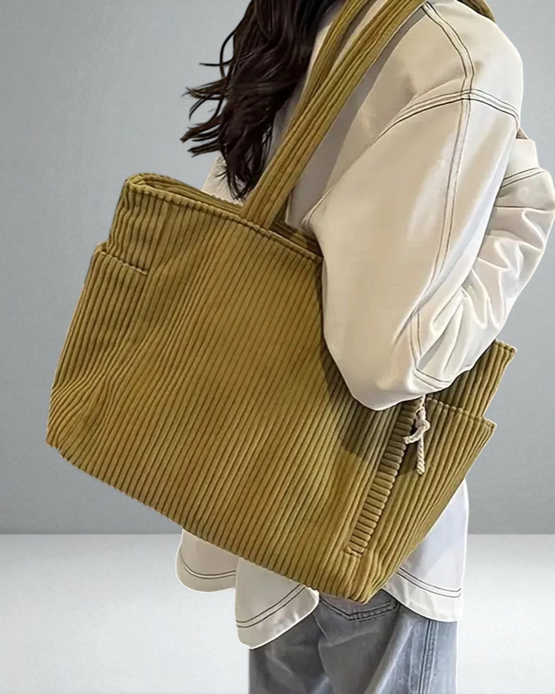 The Cassie Cord Tote
