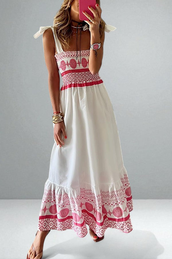 The Farah Bohemian Maxi Dress