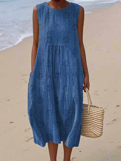 The Katerina Cotton Pocket Dress
