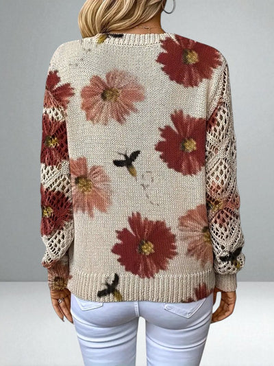 The Grace Floral Sweater