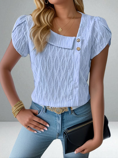 The Zelinia Textured Blouse