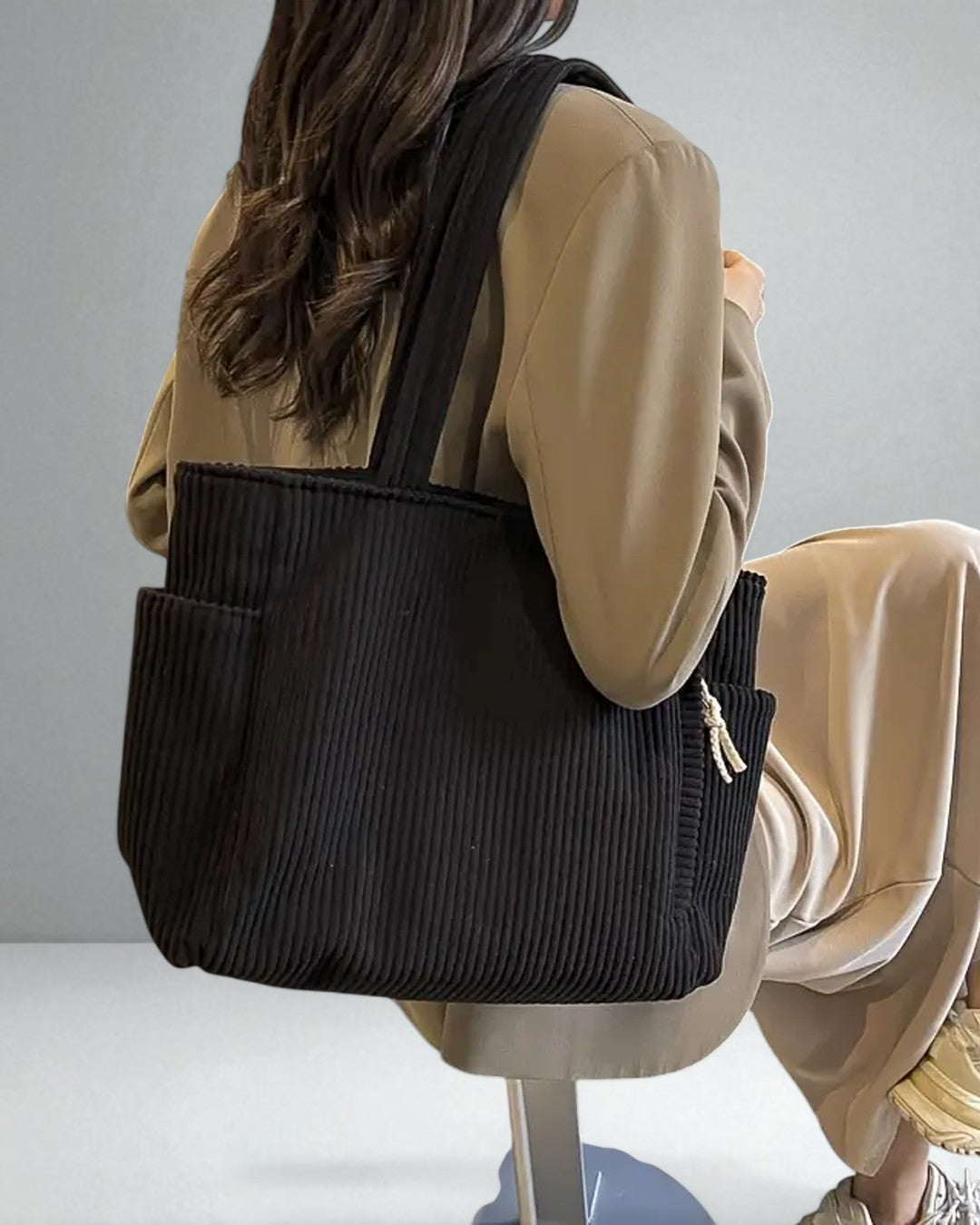 The Cassie Cord Tote