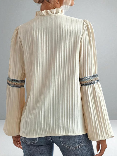 The Valerie V-Neck Blouse
