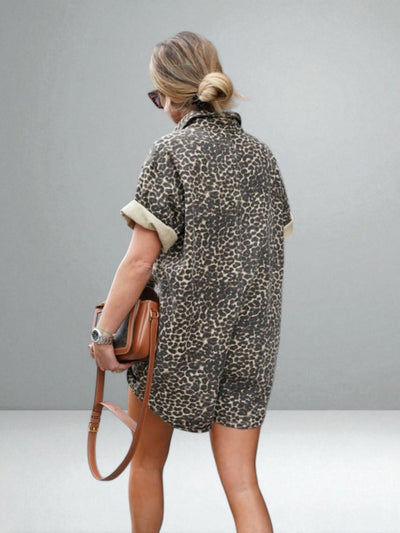 The Ninetta Leopard Jumpsuit