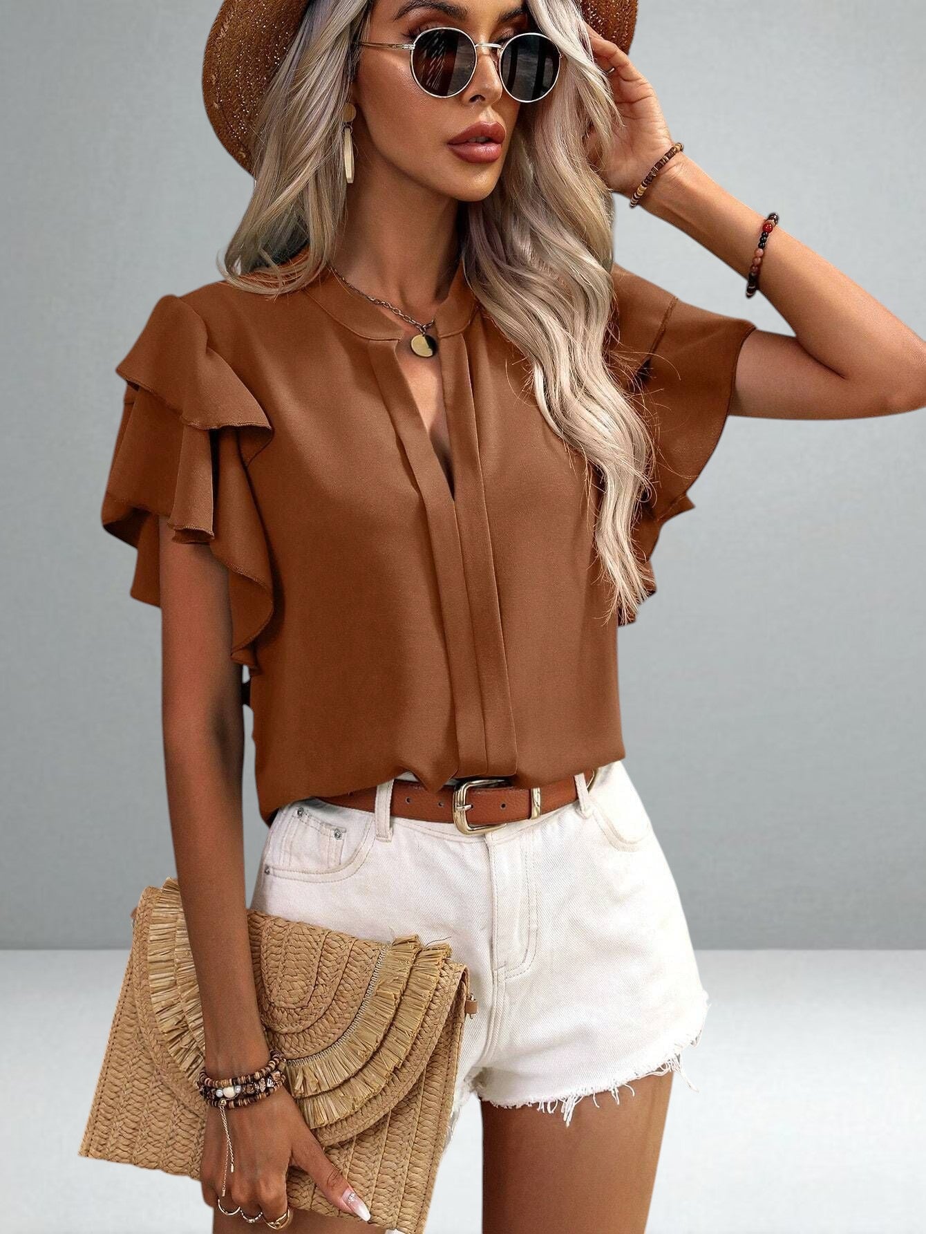 The Zendaya Ruffle Blouse