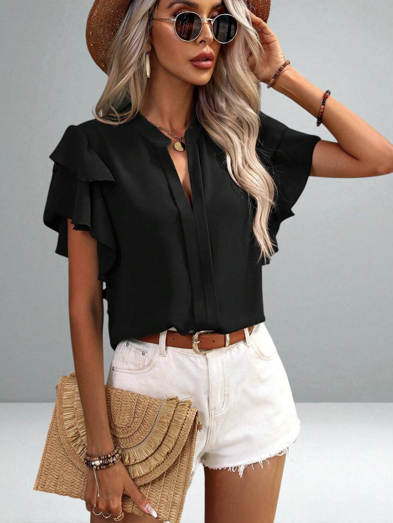 The Zendaya Ruffle Blouse