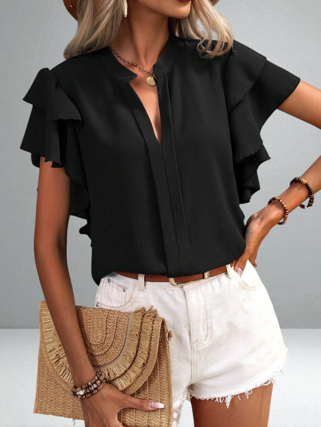 The Zendaya Ruffle Blouse