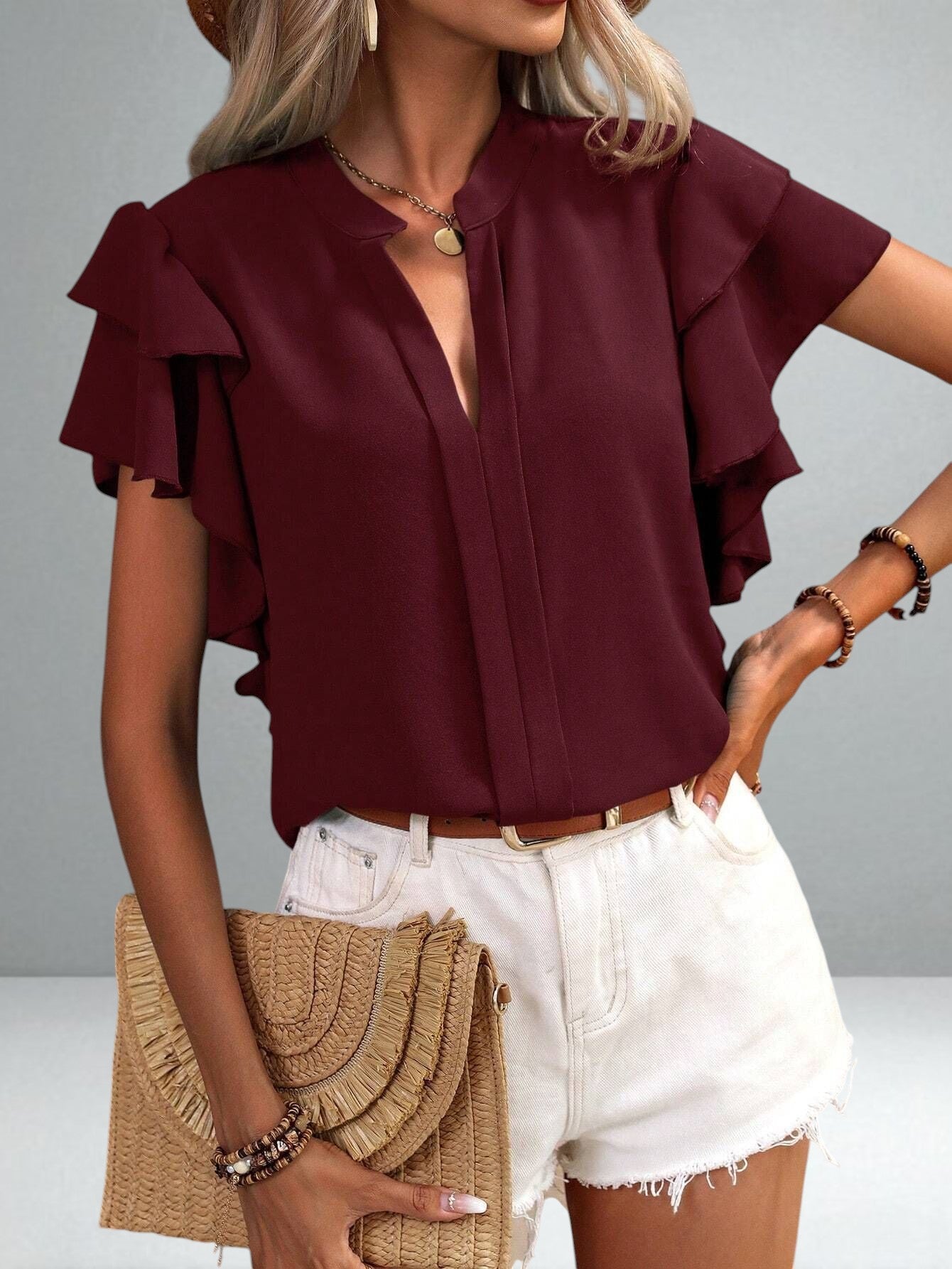 The Zendaya Ruffle Blouse
