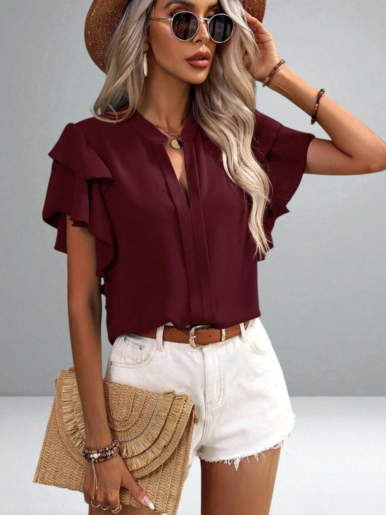 The Zendaya Ruffle Blouse
