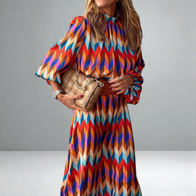 The Mari Geometric Dress