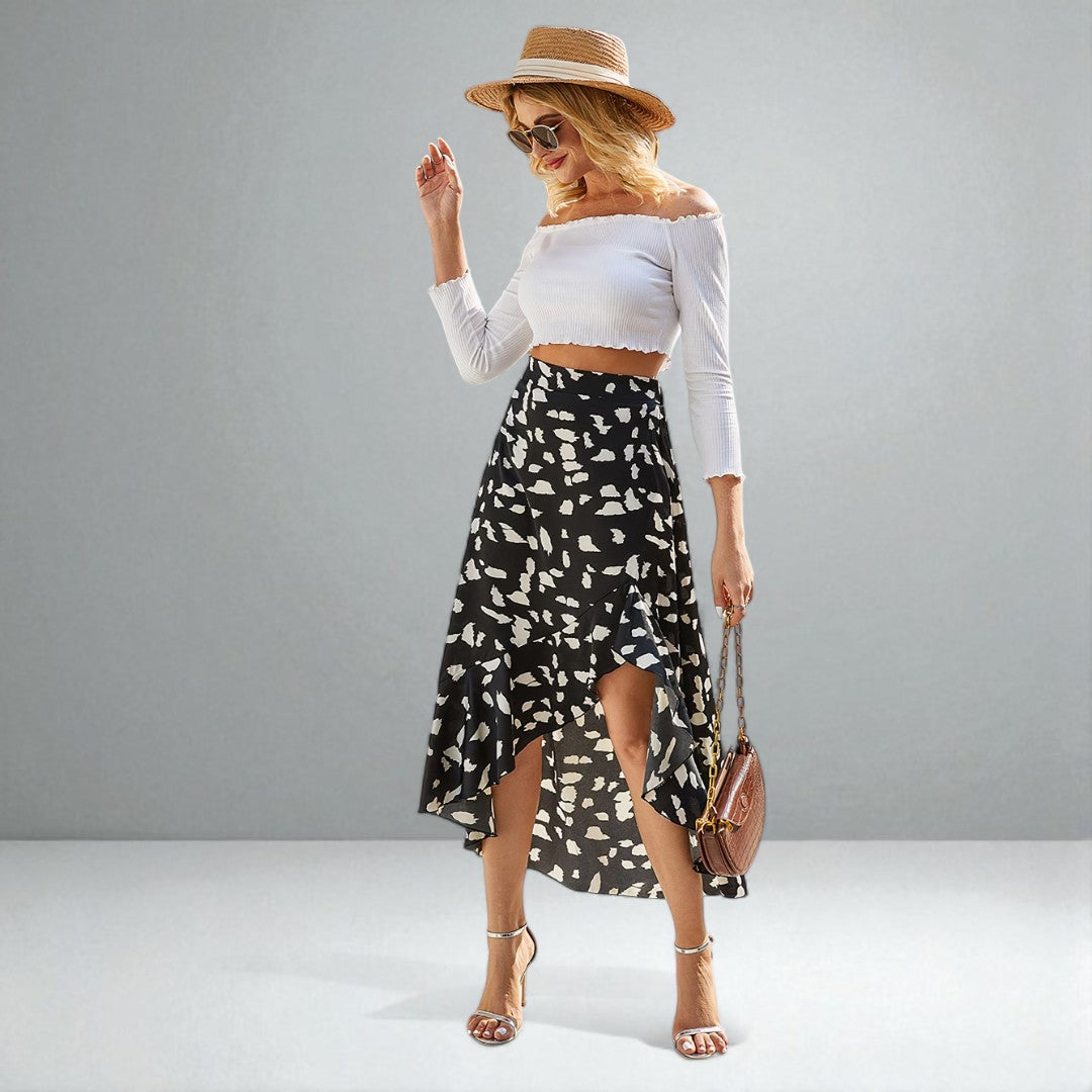 The Jianna Printed Elegant Skirt