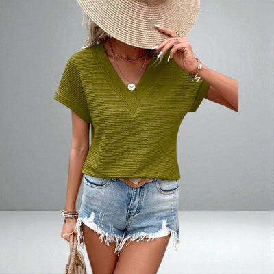 The Tessia V-Neck Top