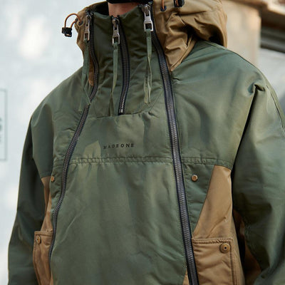 The Moldova Color Block Jacket