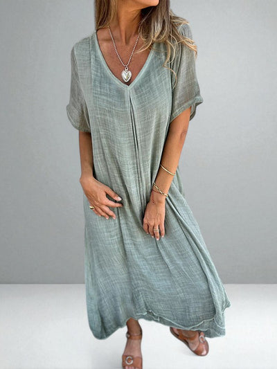 The Naia V-Neck Dress