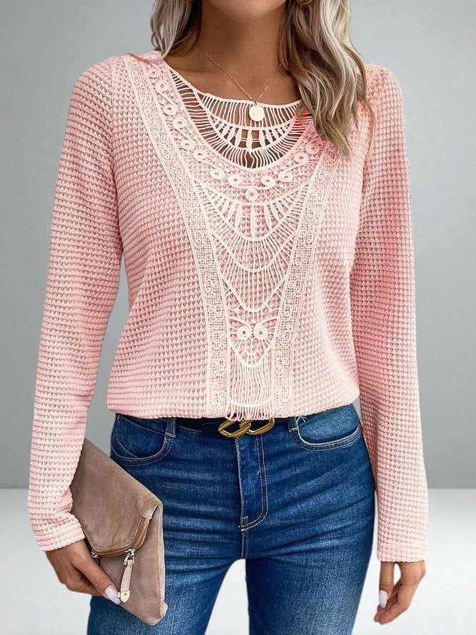 The Naomi Boho Lace Top