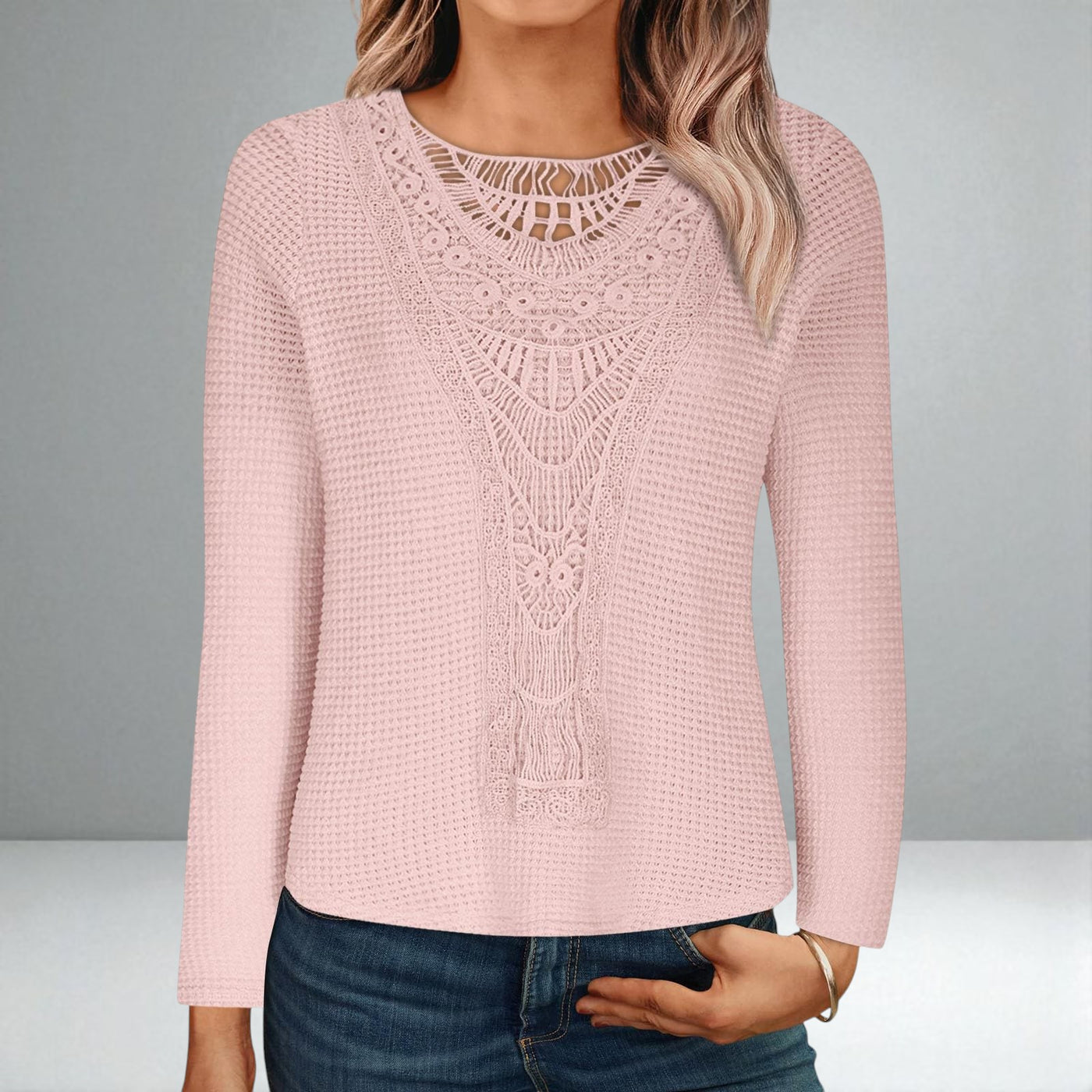 The Naomi Boho Lace Top