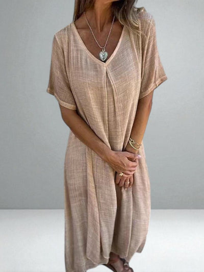 The Naia V-Neck Dress