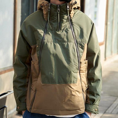 The Moldova Color Block Jacket