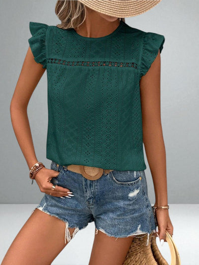 The Amber Lace Blouse