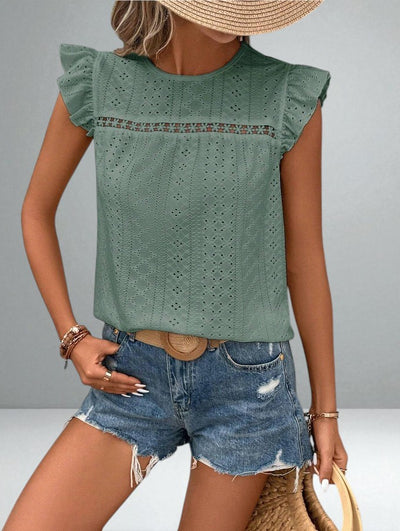 The Amber Lace Blouse