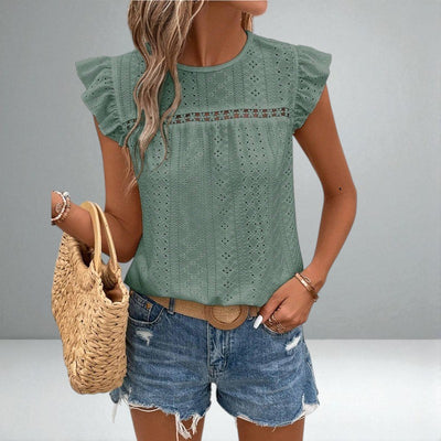 The Amber Lace Blouse