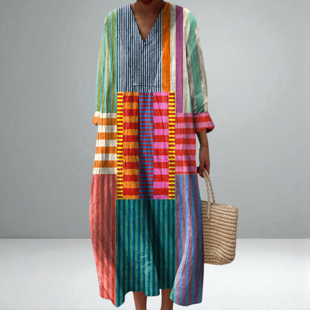 The Ottilie Geometric Dress